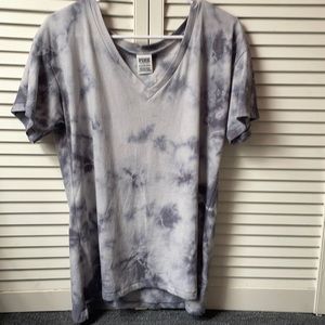 Pink, grey t-shirt small